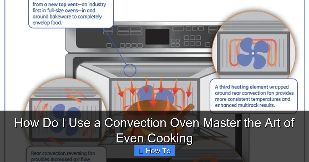 How Do I Use a Convection Oven Master the Art of Even Cooking