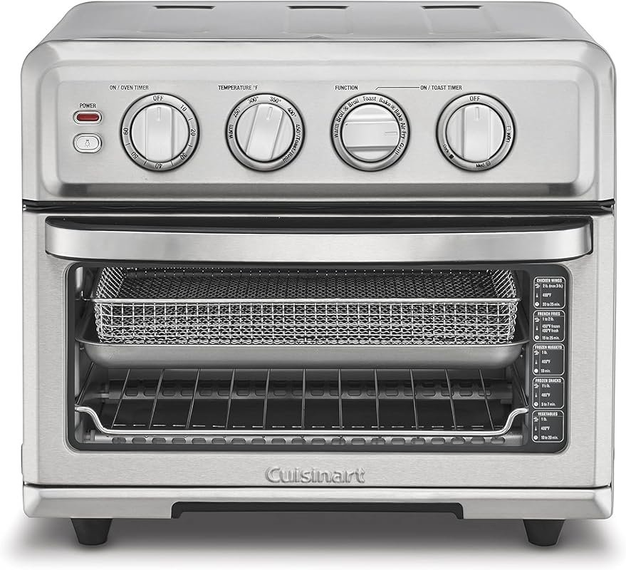 Cuisinart Air Fryer Toaster Oven with Grill, Bake, Broil, Convection,