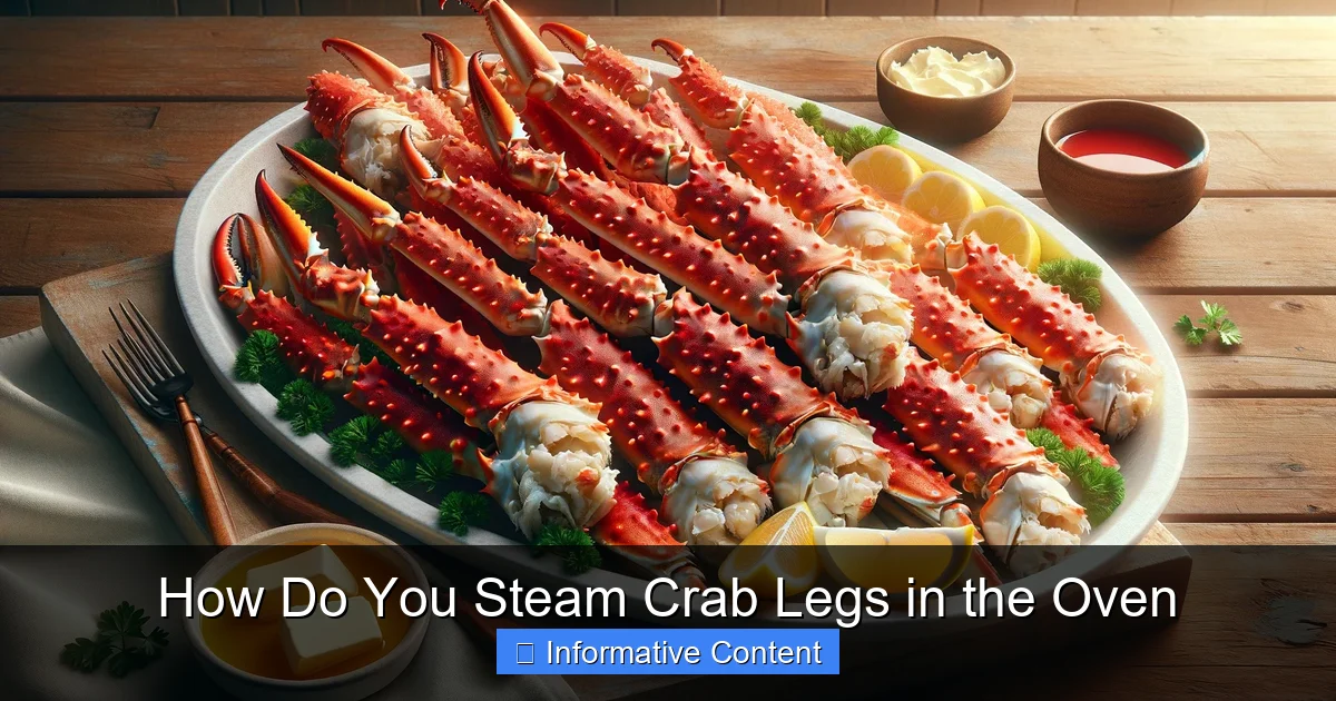 How Do You Steam Crab Legs in the Oven