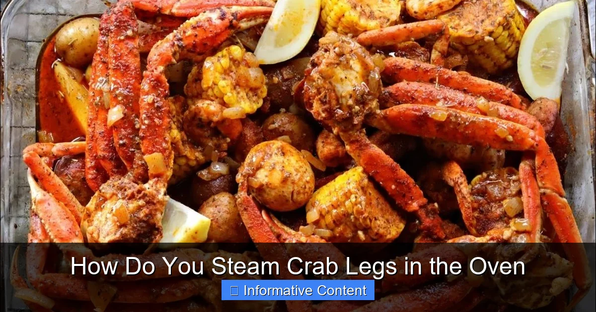 How Do You Steam Crab Legs in the Oven