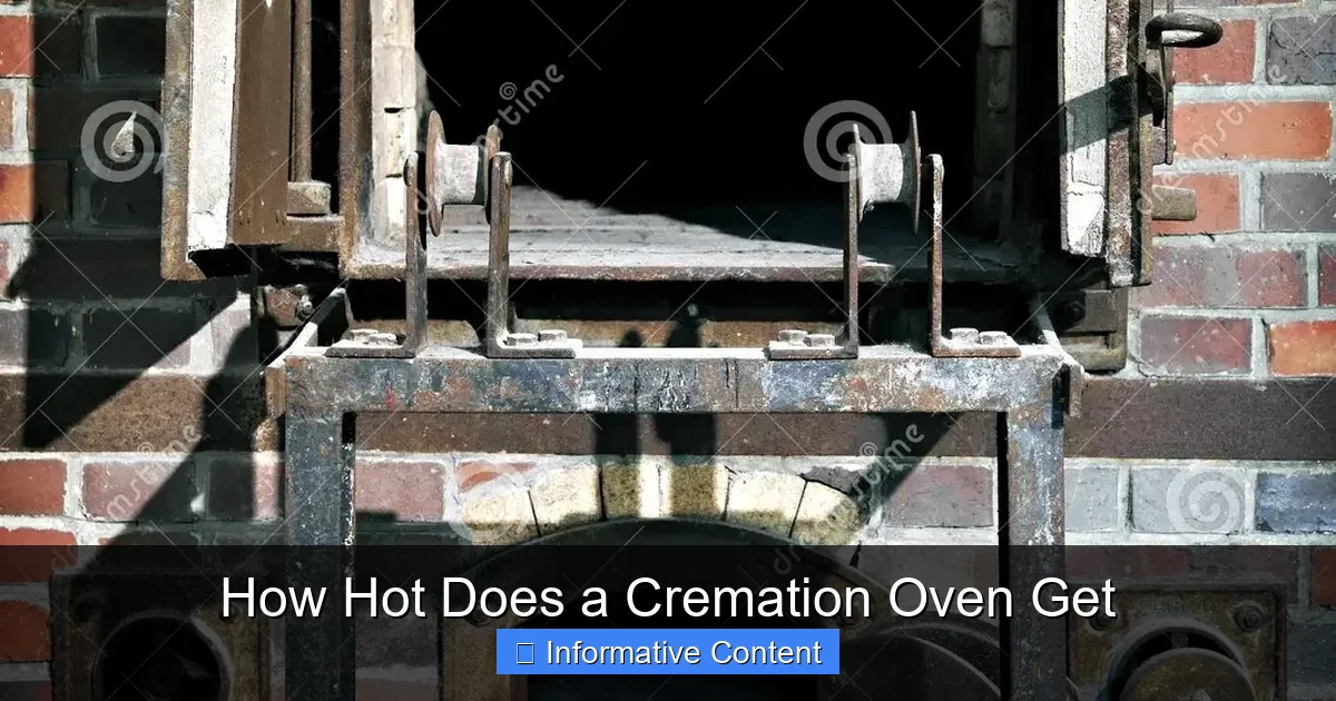 How Hot Does a Cremation Oven Get