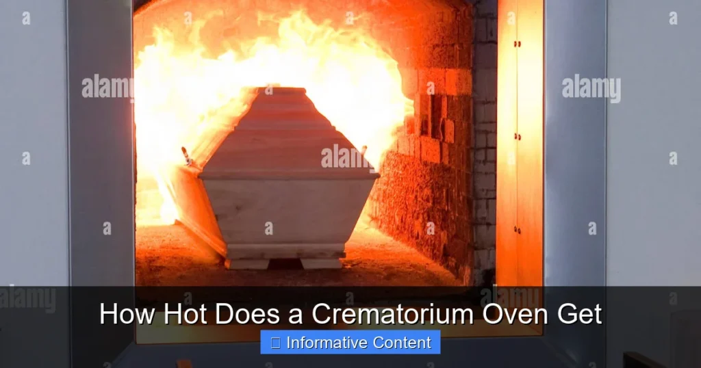 How Hot Does a Crematorium Oven Get