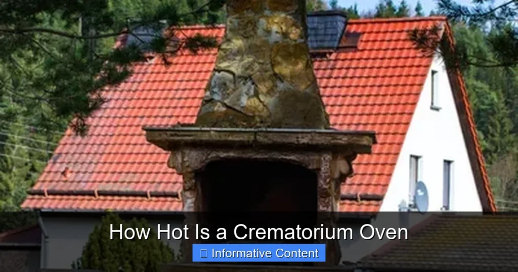 How Hot Is a Crematorium Oven