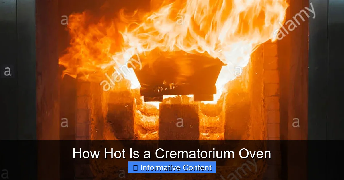 How Hot Is a Crematorium Oven