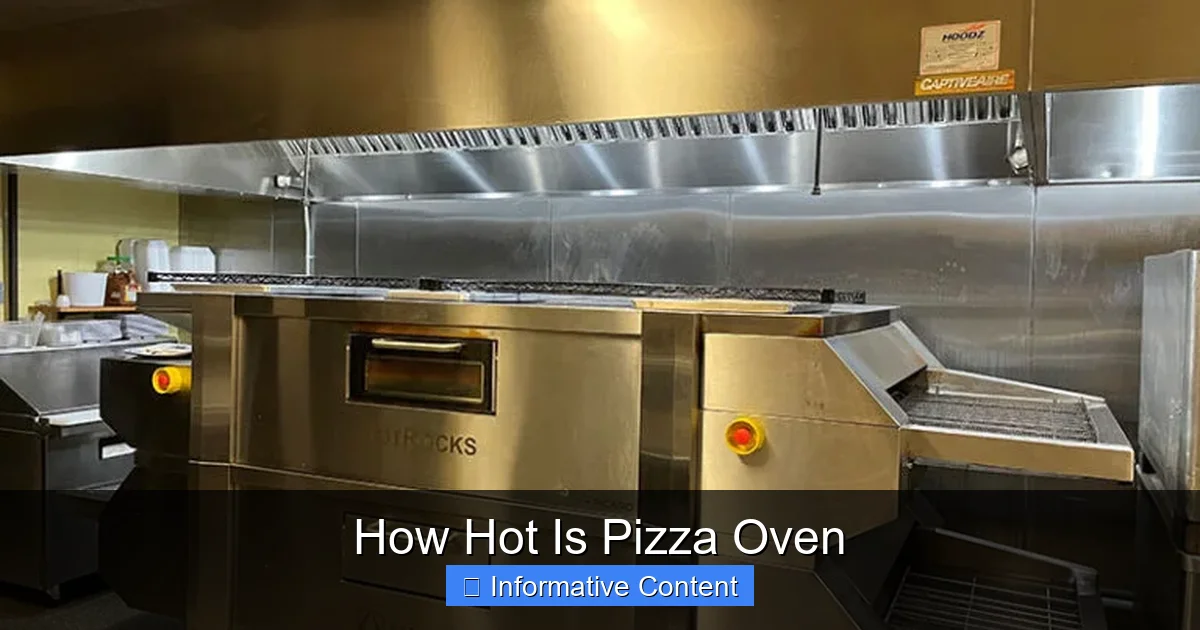 How Hot Is Pizza Oven