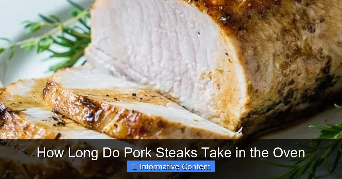 How Long Do Pork Steaks Take in the Oven