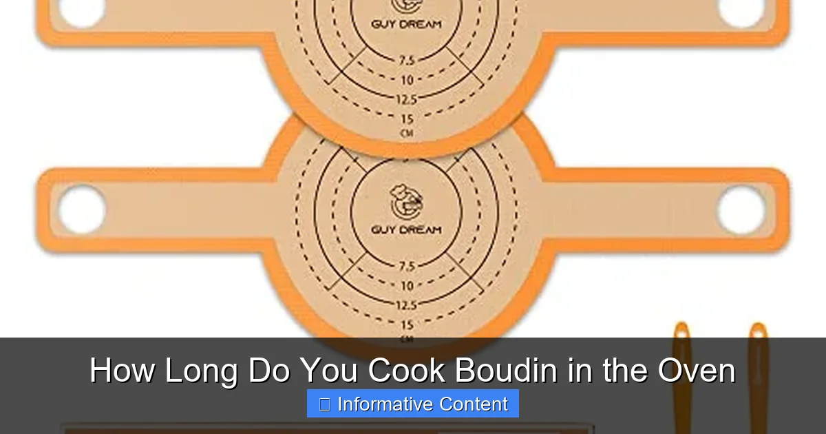 How Long Do You Cook Boudin in the Oven