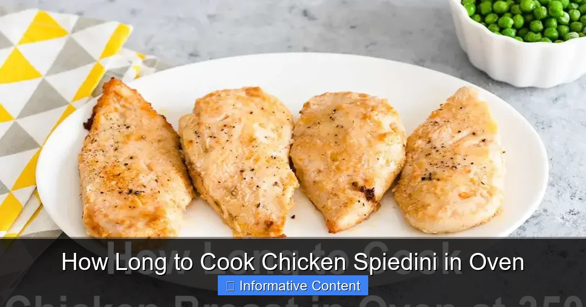 How Long to Cook Chicken Spiedini in Oven