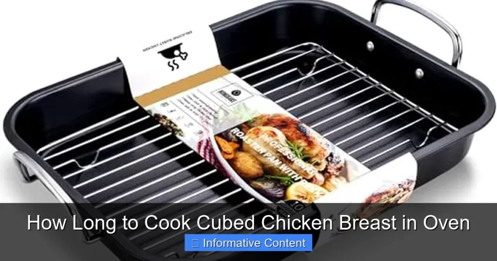 How Long to Cook Cubed Chicken Breast in Oven