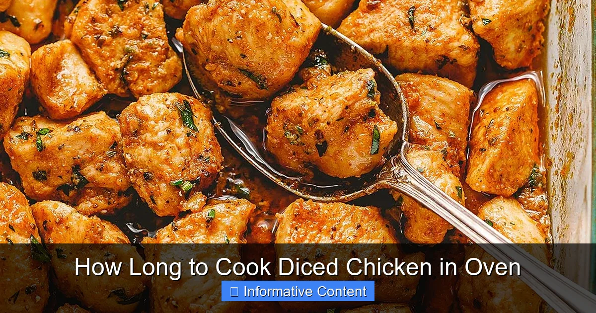 How Long to Cook Diced Chicken in Oven