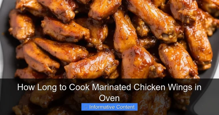 How Long to Cook Marinated Chicken Wings in Oven