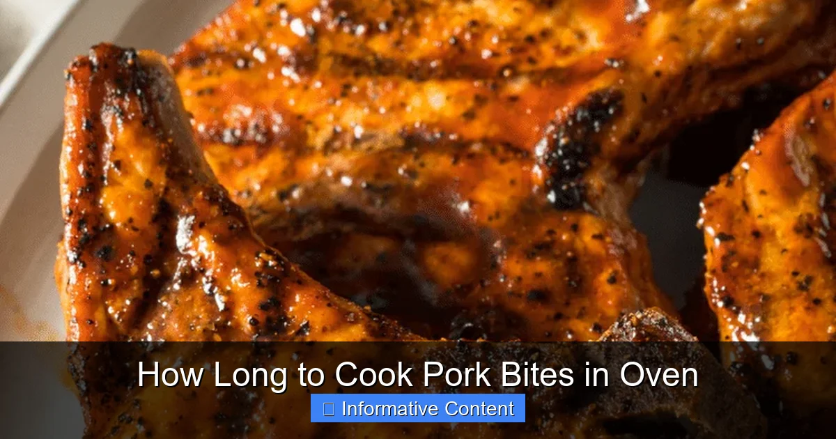 How Long to Cook Pork Bites in Oven