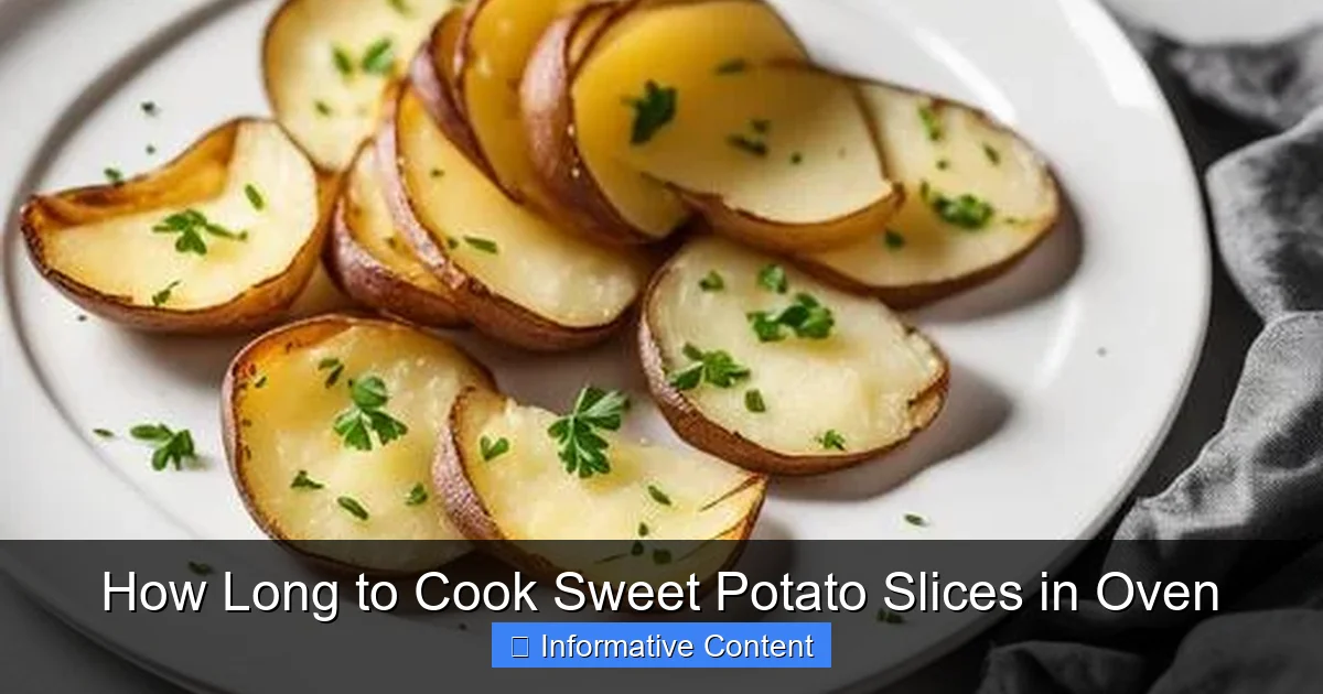How Long to Cook Sweet Potato Slices in Oven