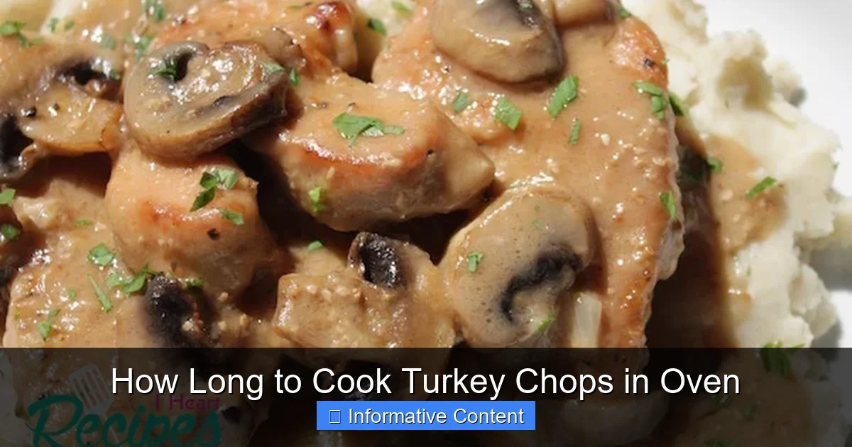 How Long to Cook Turkey Chops in Oven