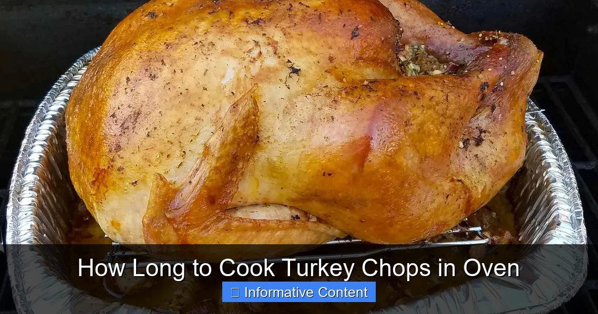 How Long to Cook Turkey Chops in Oven