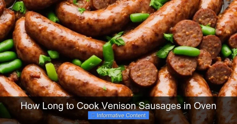 How Long to Cook Venison Sausages in Oven