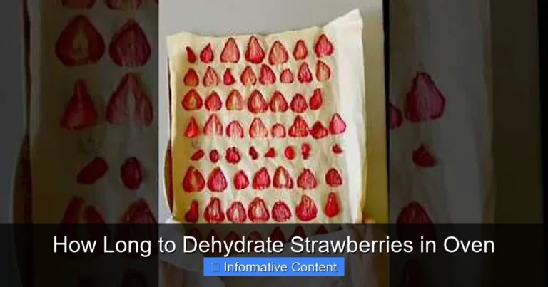 How Long to Dehydrate Strawberries in Oven