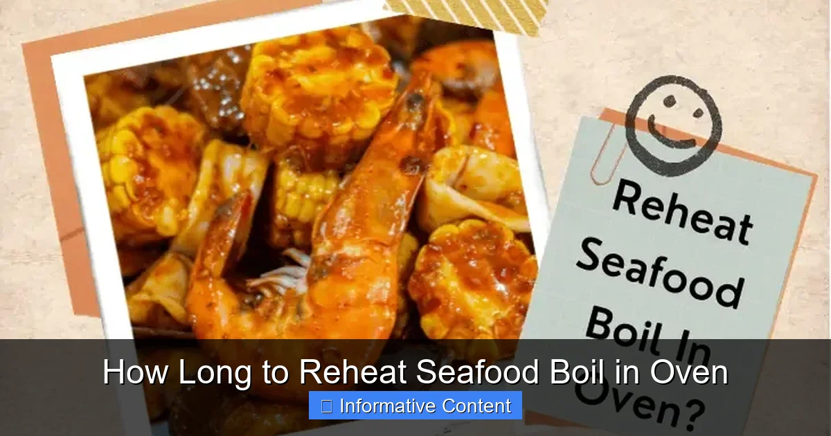 How Long to Reheat Seafood Boil in Oven