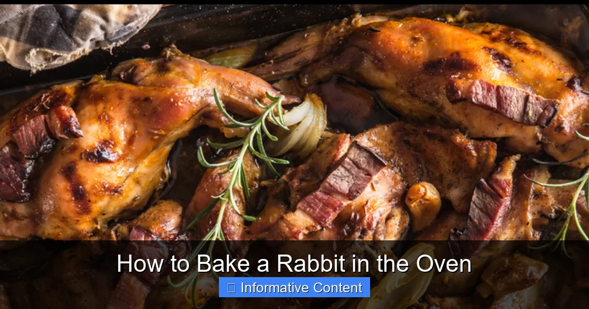 How to Bake a Rabbit in the Oven