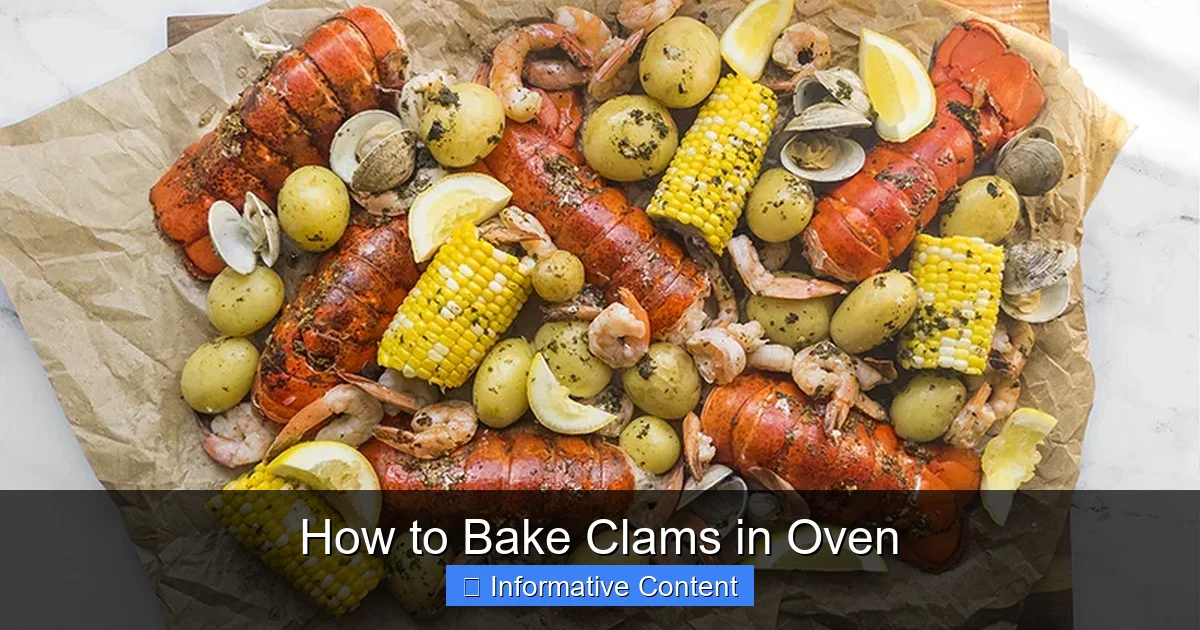 How to Bake Clams in Oven