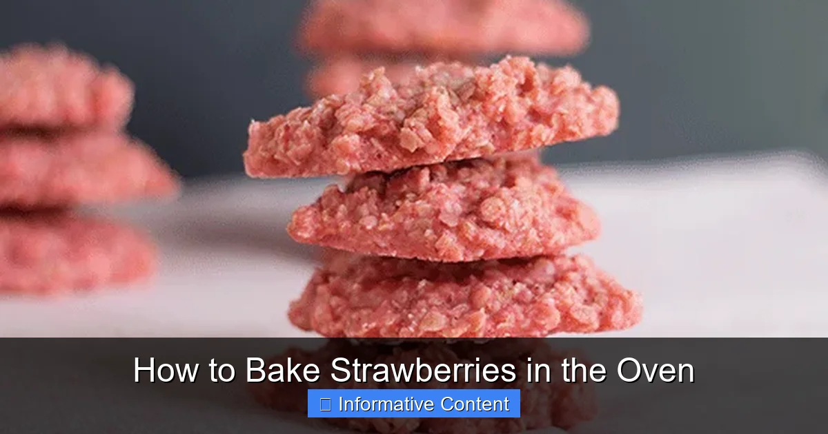 How to Bake Strawberries in the Oven