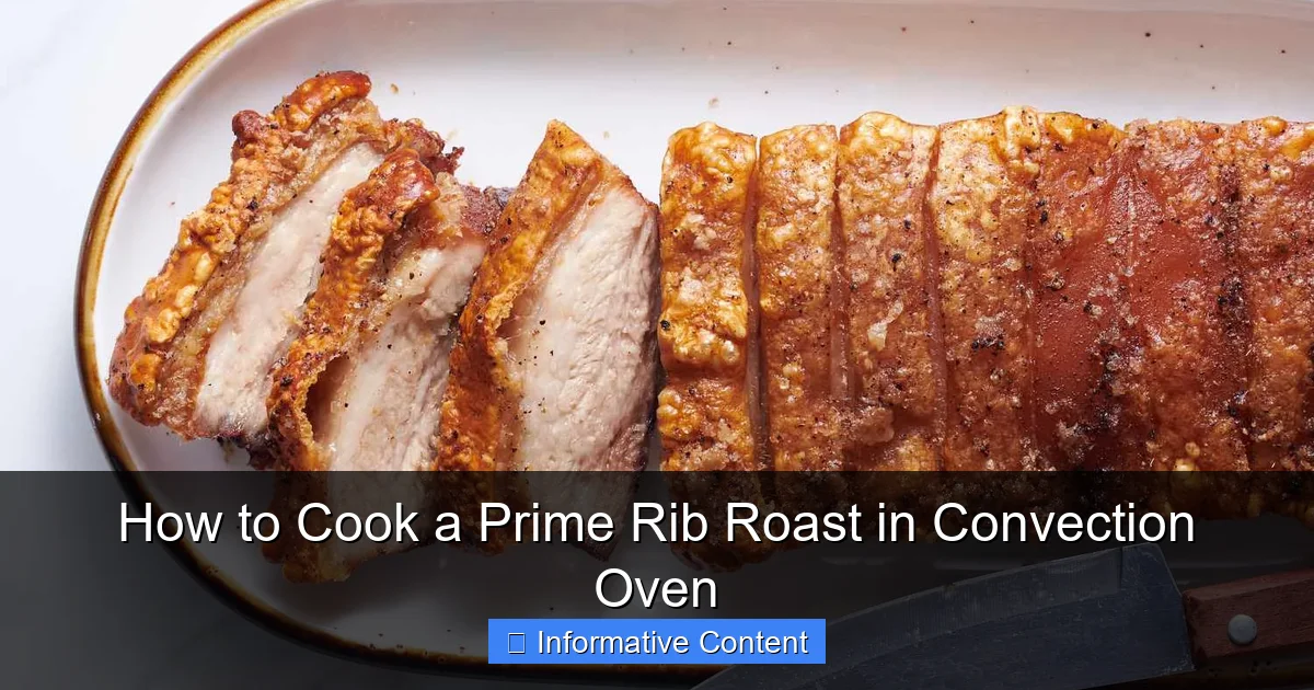 How to Cook a Prime Rib Roast in Convection Oven