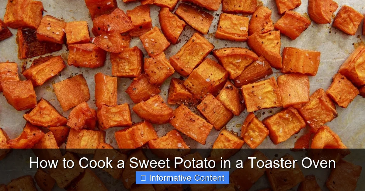 How to Cook a Sweet Potato in a Toaster Oven