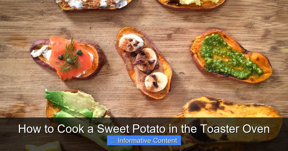 How to Cook a Sweet Potato in the Toaster Oven