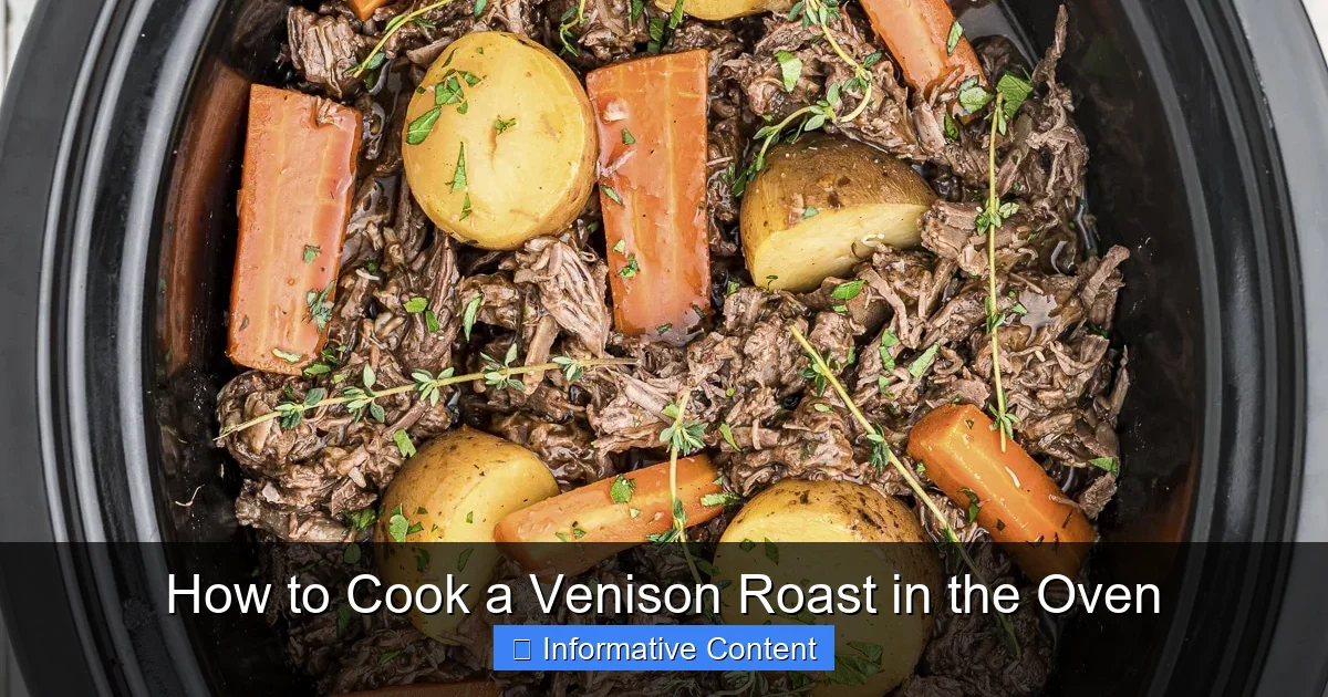 How to Cook a Venison Roast in the Oven
