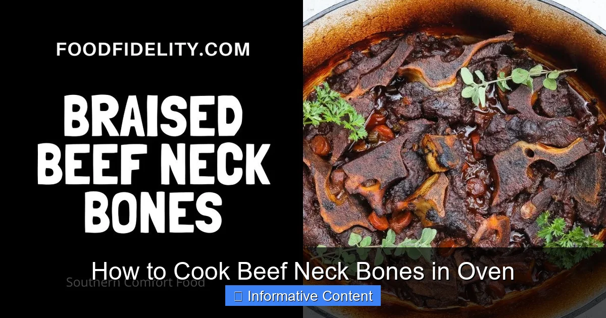 How to Cook Beef Neck Bones in Oven