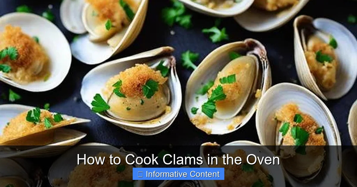 How to Cook Clams in the Oven