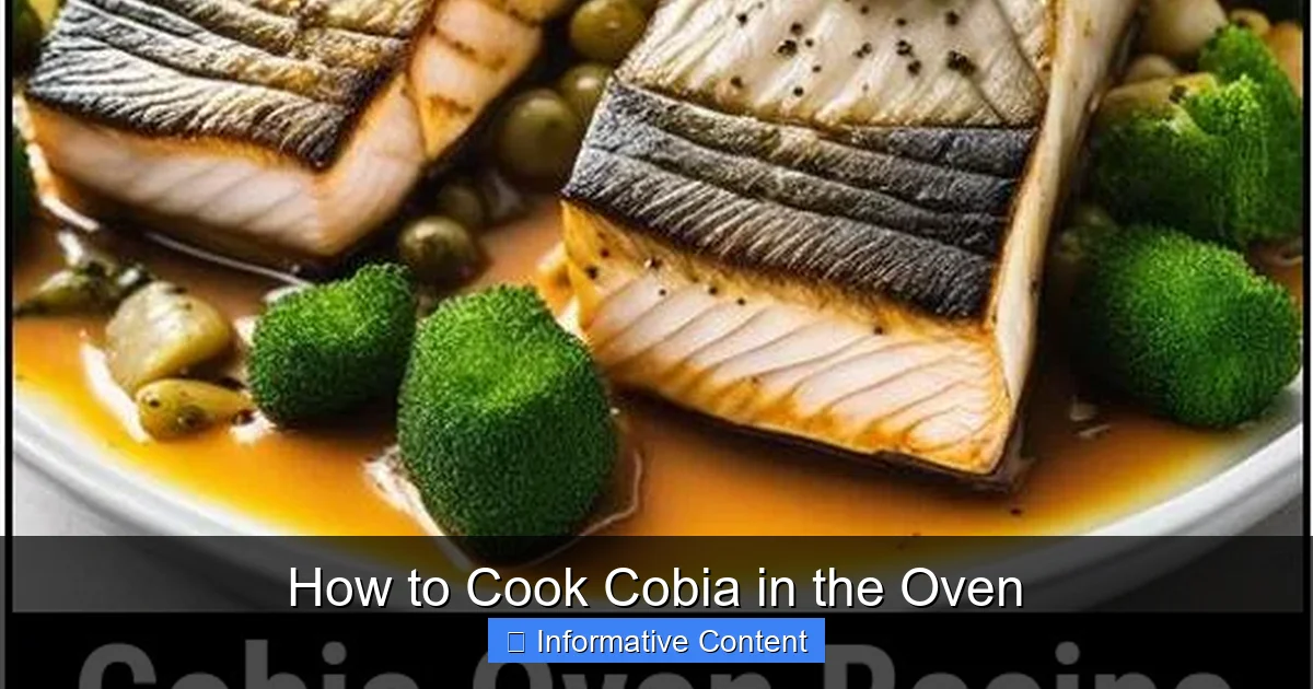How to Cook Cobia in the Oven