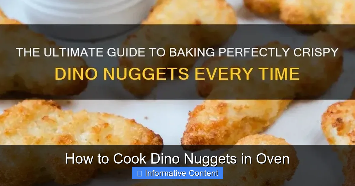 How to Cook Dino Nuggets in Oven