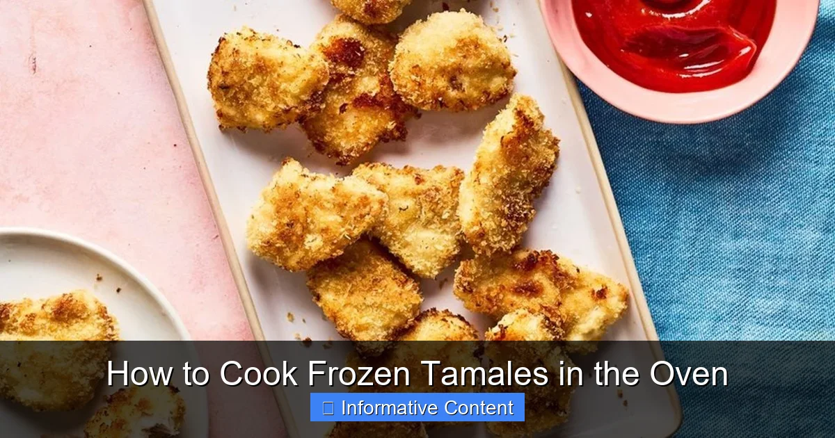 How to Cook Frozen Tamales in the Oven