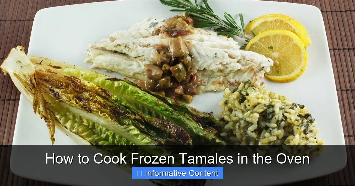 How to Cook Frozen Tamales in the Oven