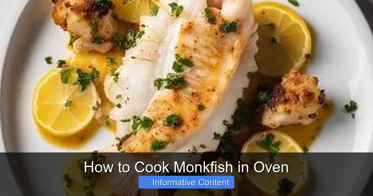 How to Cook Monkfish in Oven