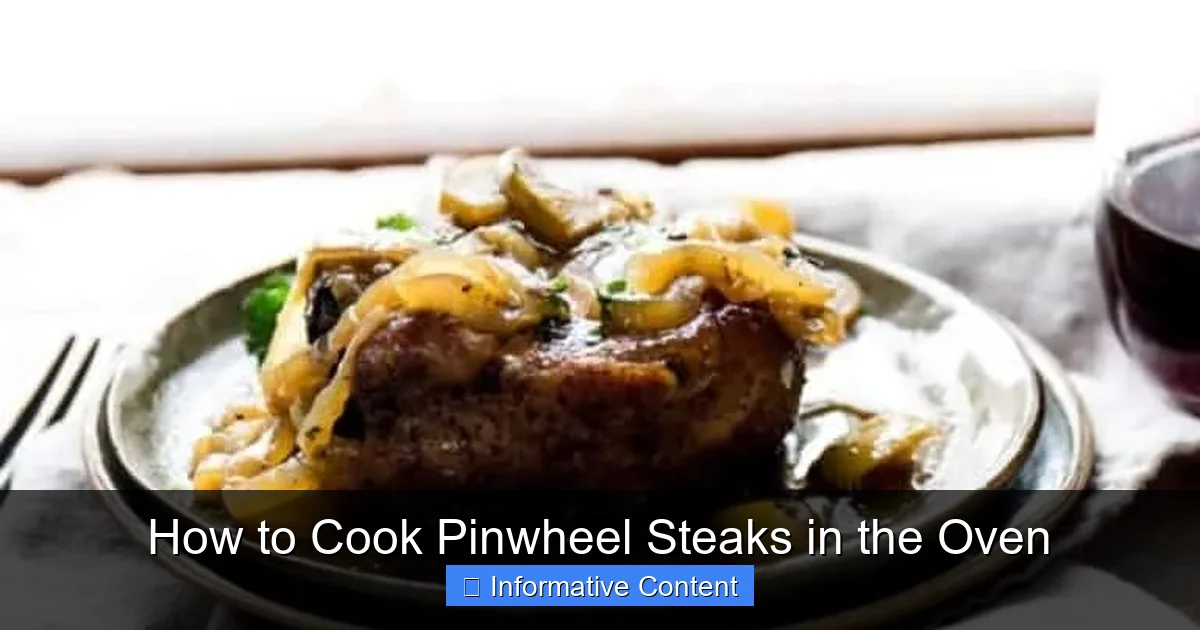 How to Cook Pinwheel Steaks in the Oven