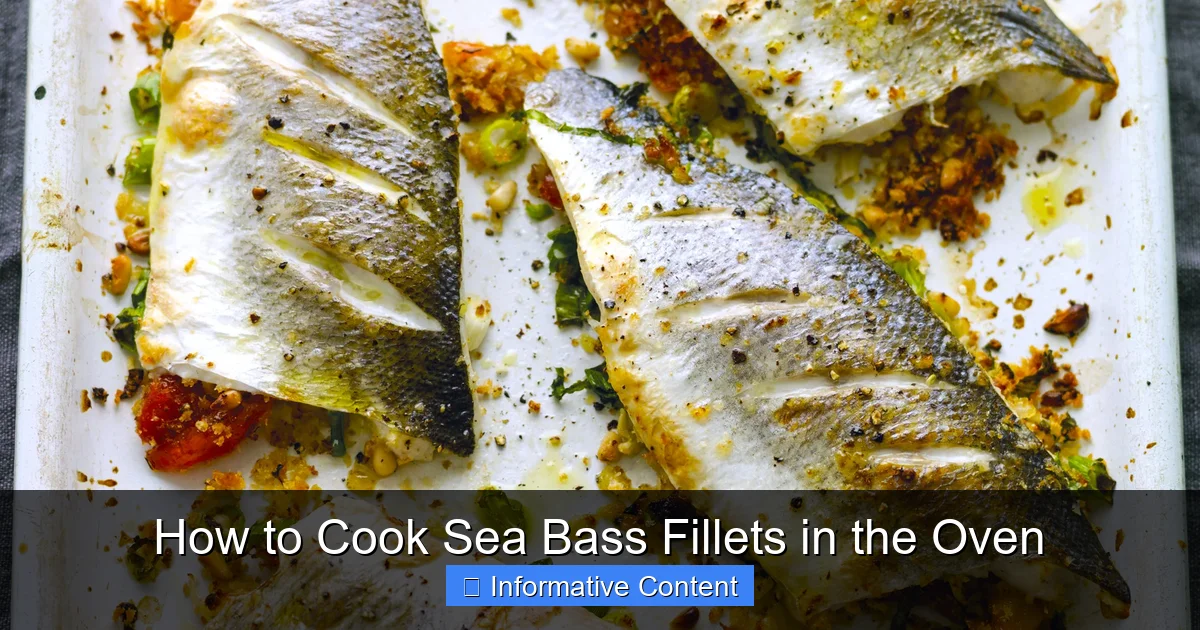 How to Cook Sea Bass Fillets in the Oven