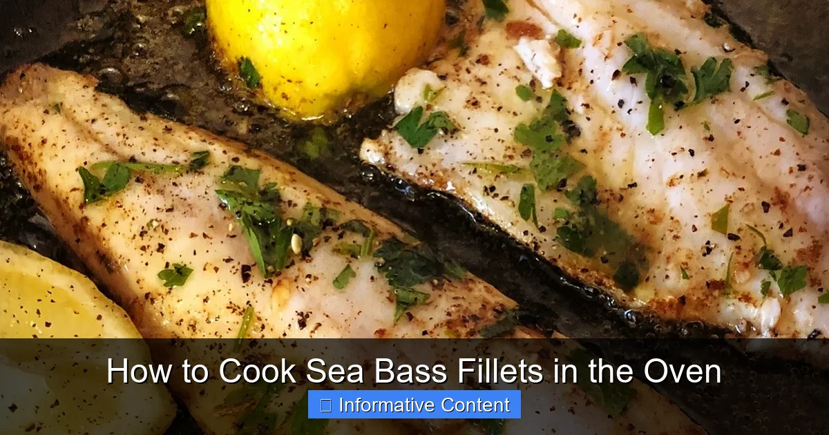 How to Cook Sea Bass Fillets in the Oven