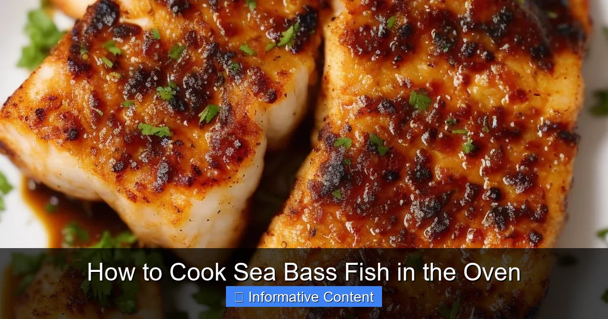 How to Cook Sea Bass Fish in the Oven