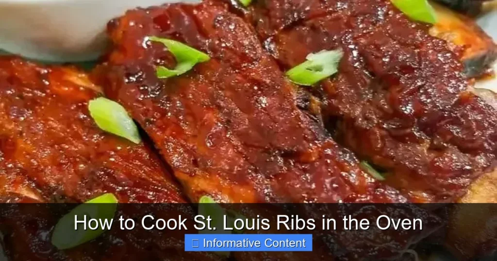 How to Cook St. Louis Ribs in the Oven