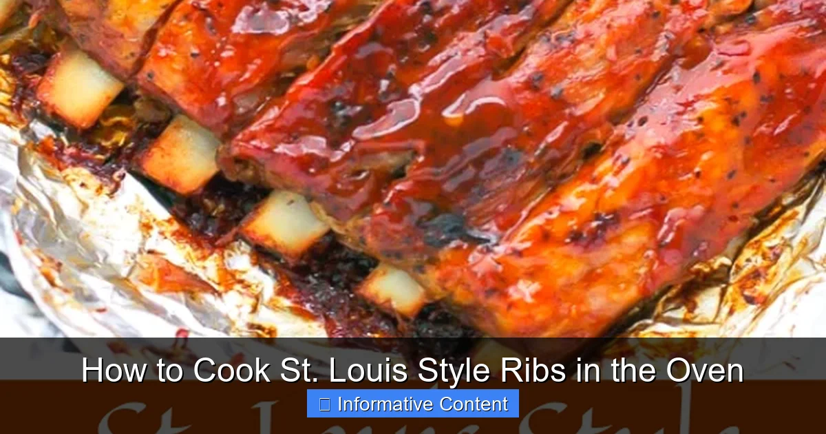 How to Cook St. Louis Style Ribs in the Oven