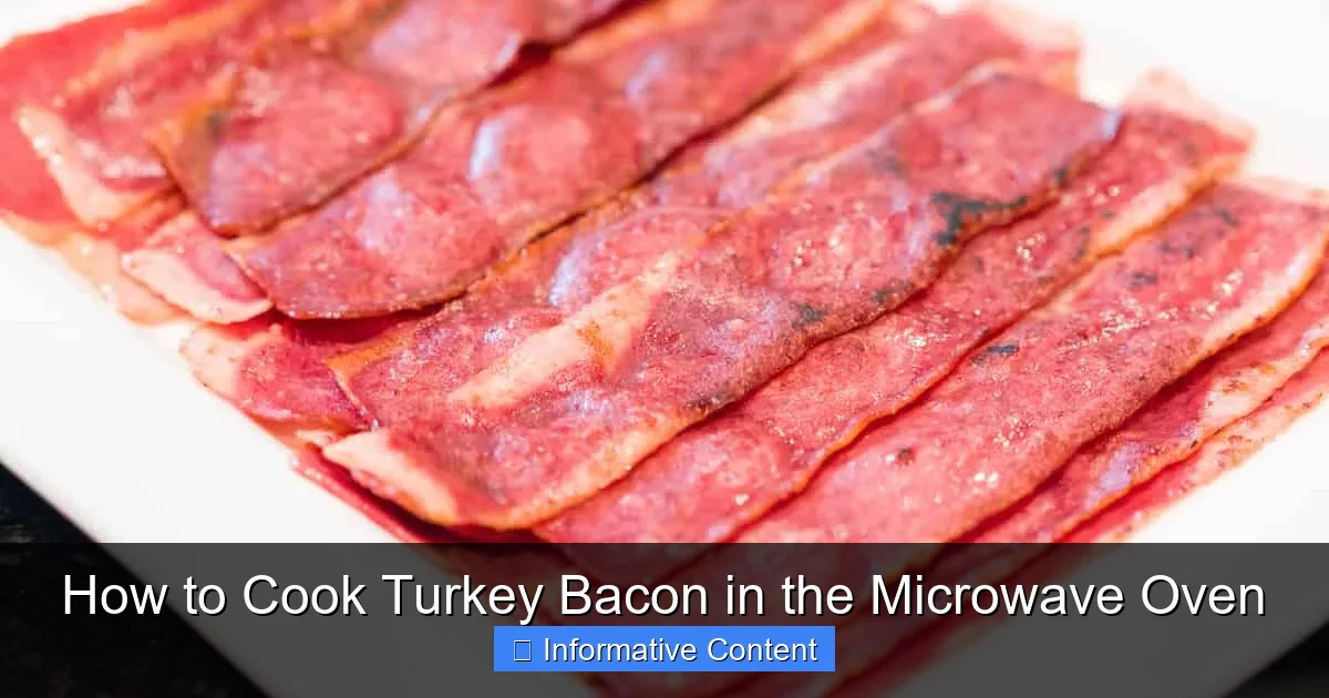 How to Cook Turkey Bacon in the Microwave Oven