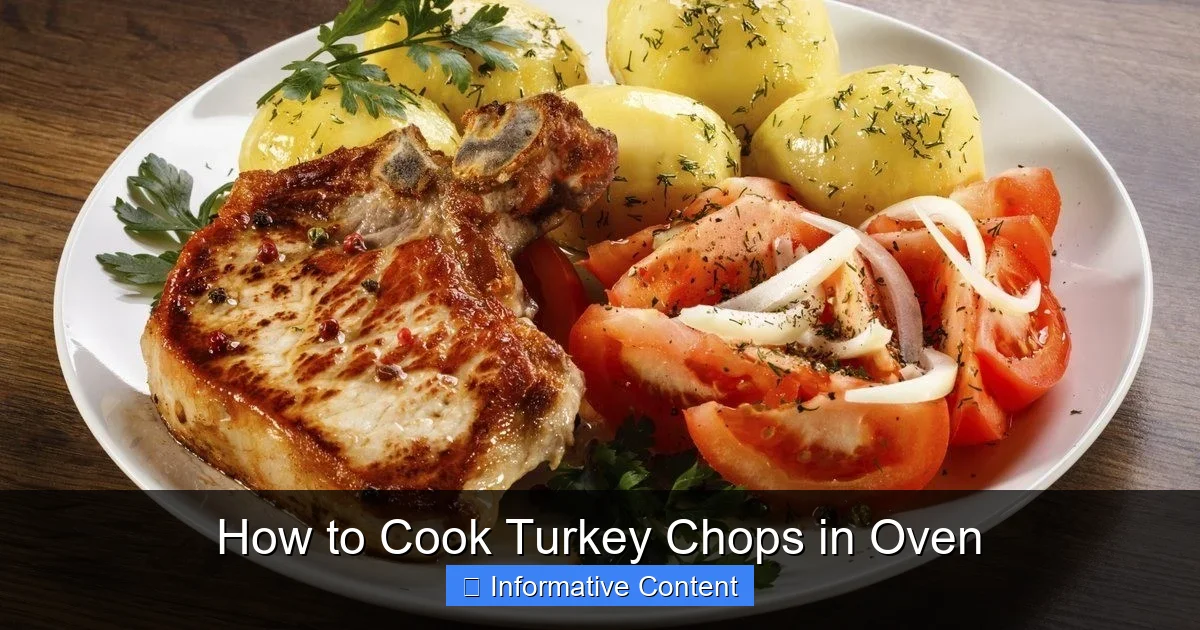 How to Cook Turkey Chops in Oven