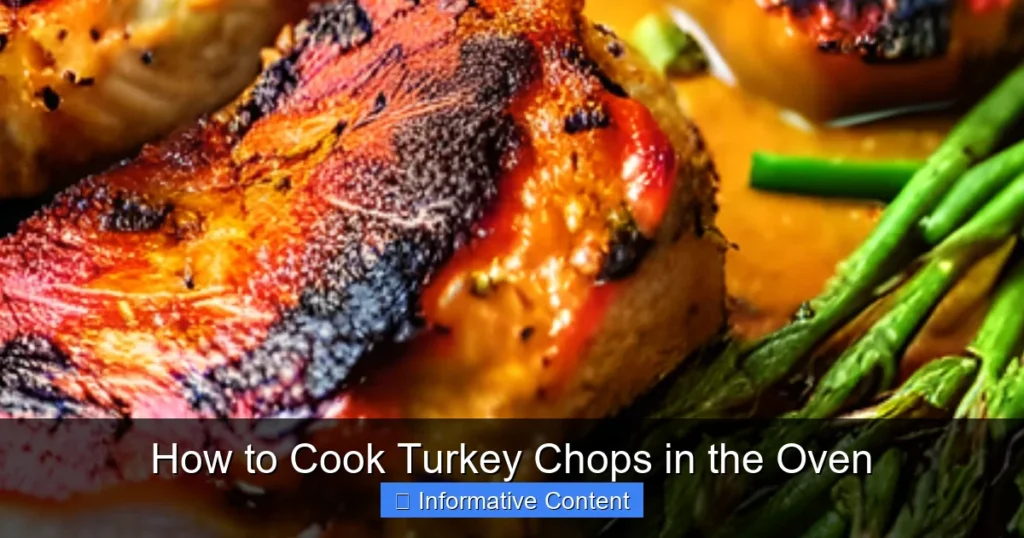How to Cook Turkey Chops in the Oven