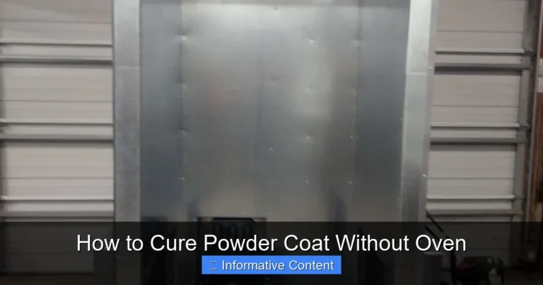 How to Cure Powder Coat Without Oven