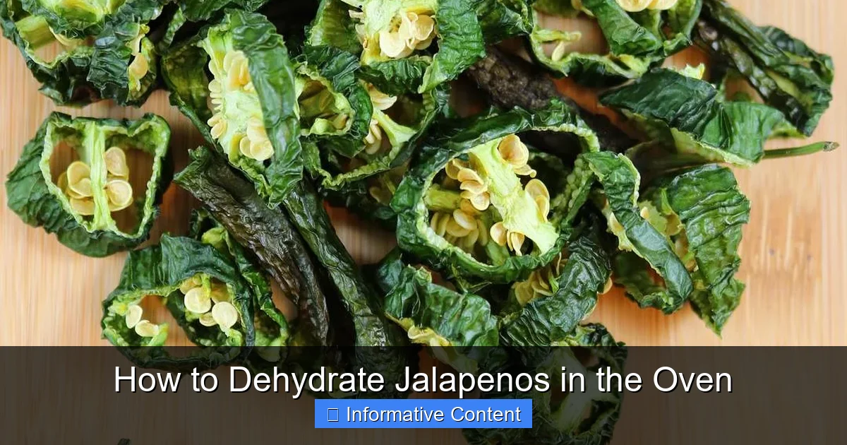 How to Dehydrate Jalapenos in the Oven