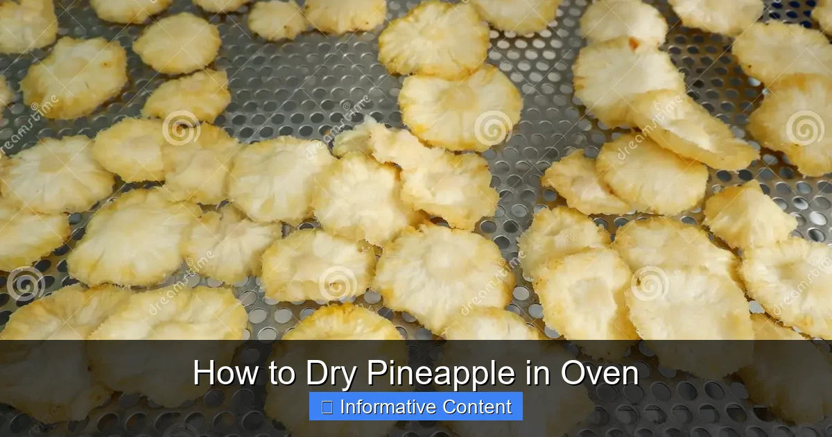 How to Dry Pineapple in Oven