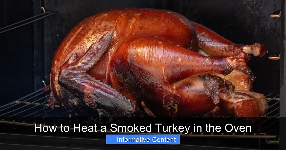 How to Heat a Smoked Turkey in the Oven