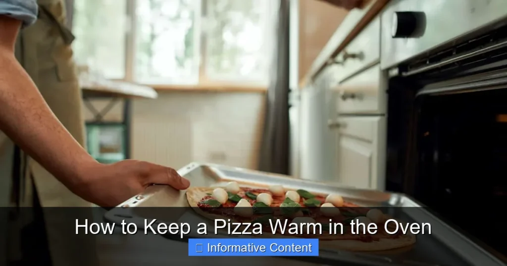 How to Keep a Pizza Warm in the Oven